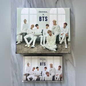 Official BTS x Mediheal Collectible Box and Postcards